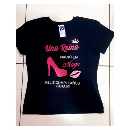 Playera Una Reina Nacio en